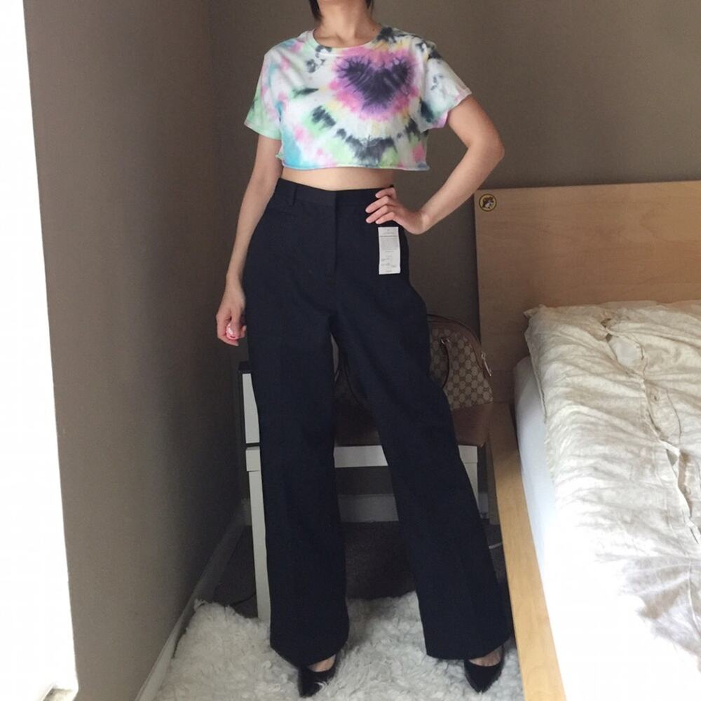 NWT Lands’ End Black Pants.-NA10